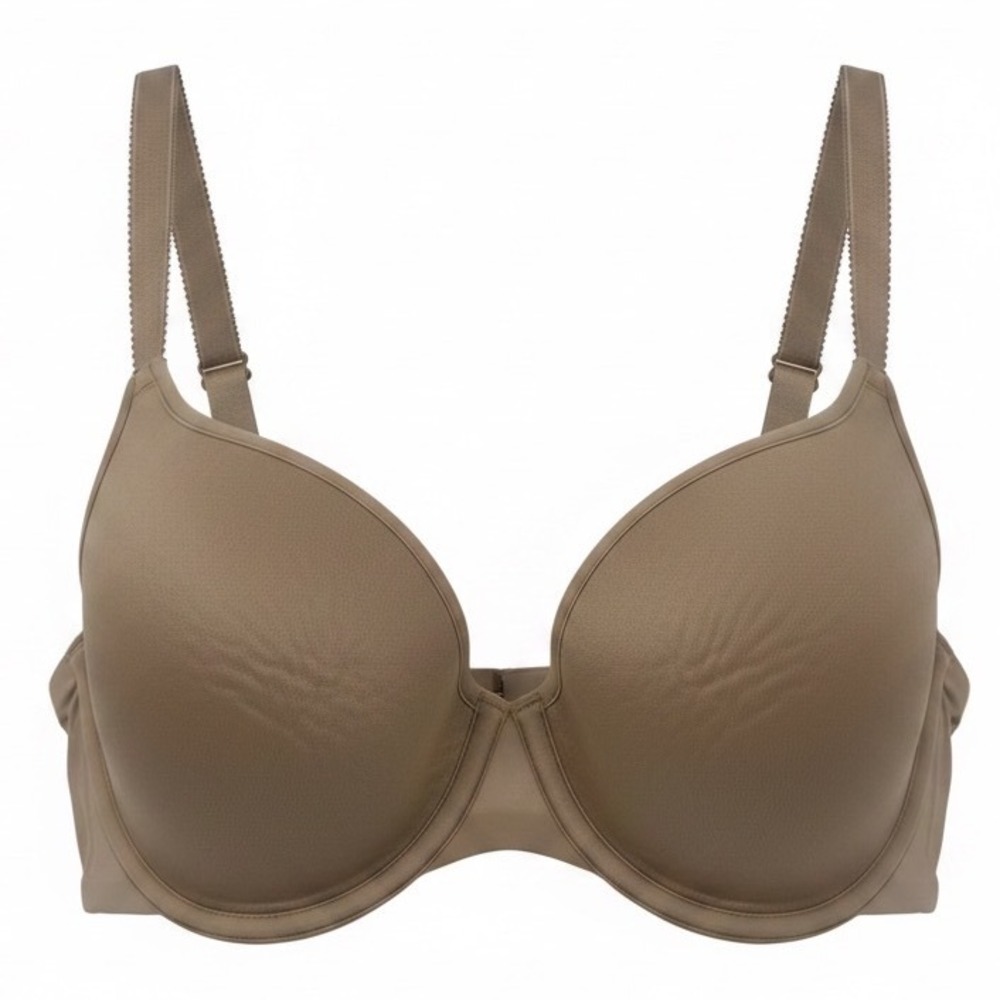 ThirdLove 24/7 Classic T-Shirt Bra Tan Nude Microfiber 34B 1/2 Underwire